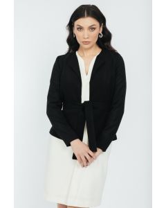 FITTED BLACK JACKET