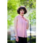 BLUZA ROZ FARA MANECI