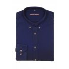 CAMASA CAMBRATA, DIN DENIM ALBASTRU REGAL