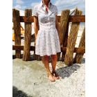 ROCHIE ALB ECRU IMPRIMATA
