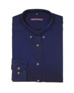 CAMASA CAMBRATA, DIN DENIM ALBASTRU REGAL