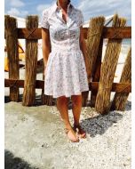 ROCHIE ALB ECRU IMPRIMATA